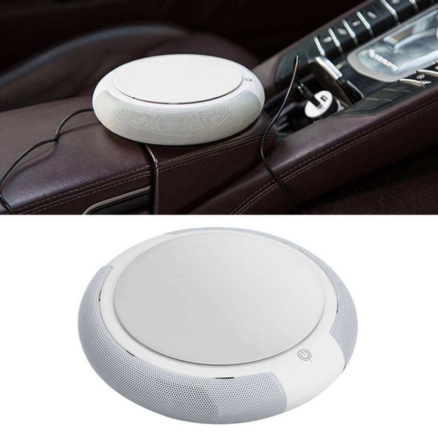 CARZOR Z1 2W USB Car Air Purifier Negative Ions Air Cleaner, (Black), (White)