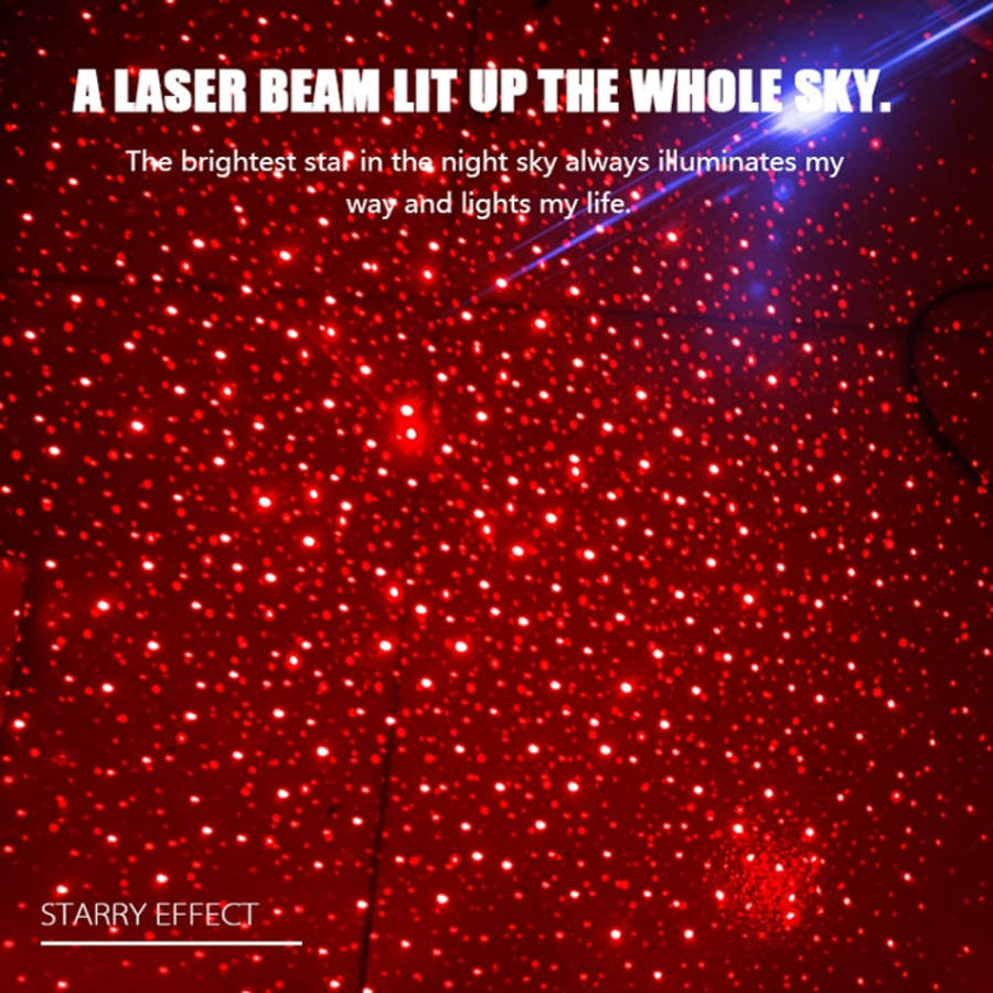 5V Roof Ceiling Decoration Red Light Star Night Lights Starry Sky Atmosphere Lamp Projector with ...
