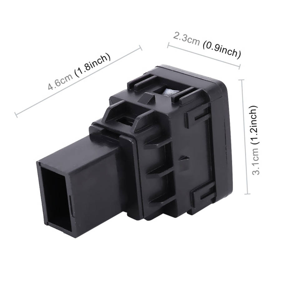 Car Fog Light 5 Pin On-Off Button Switch for Nissan Sylphy, Without Cable