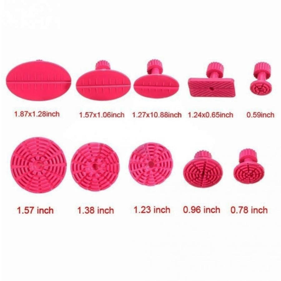 120 in 1 Auto PDR Plastic Ding Glue Tabs Paintless Dent Removal Car Repair Tools Kits Glue Puller...