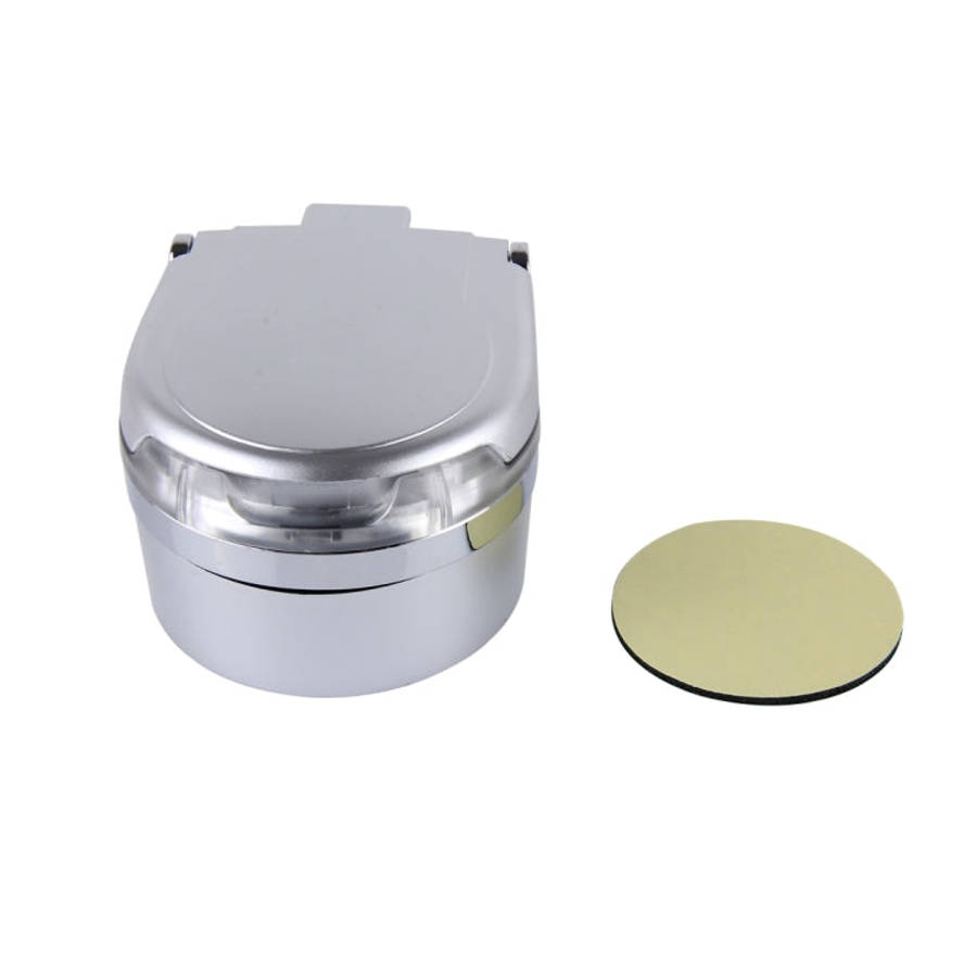 SHUNWEI SD-1201 Mini Portable Car Ashtray Blue LED Light for Dashboard Cigar Cigarette, SD-1201