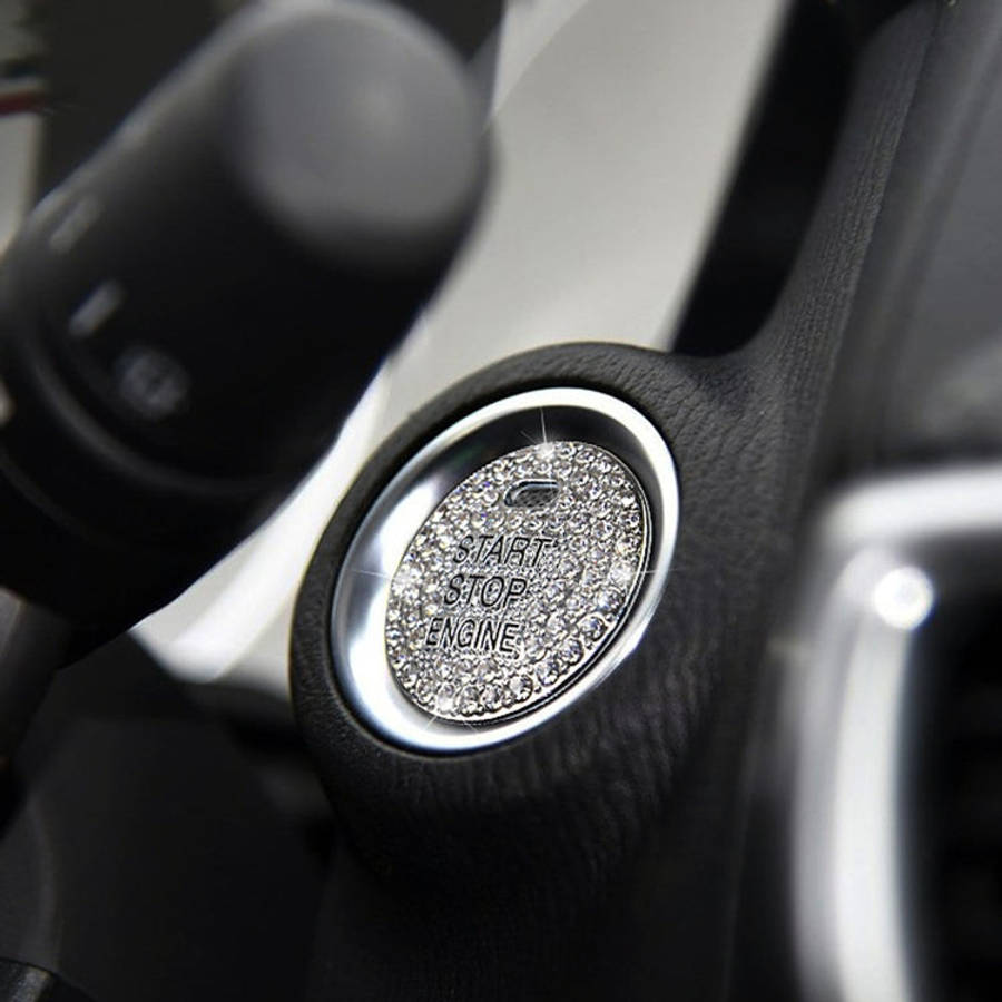 Car Engine Start Key Push Button Cover Trim Sticker Decoration for Mazda, For Mazda