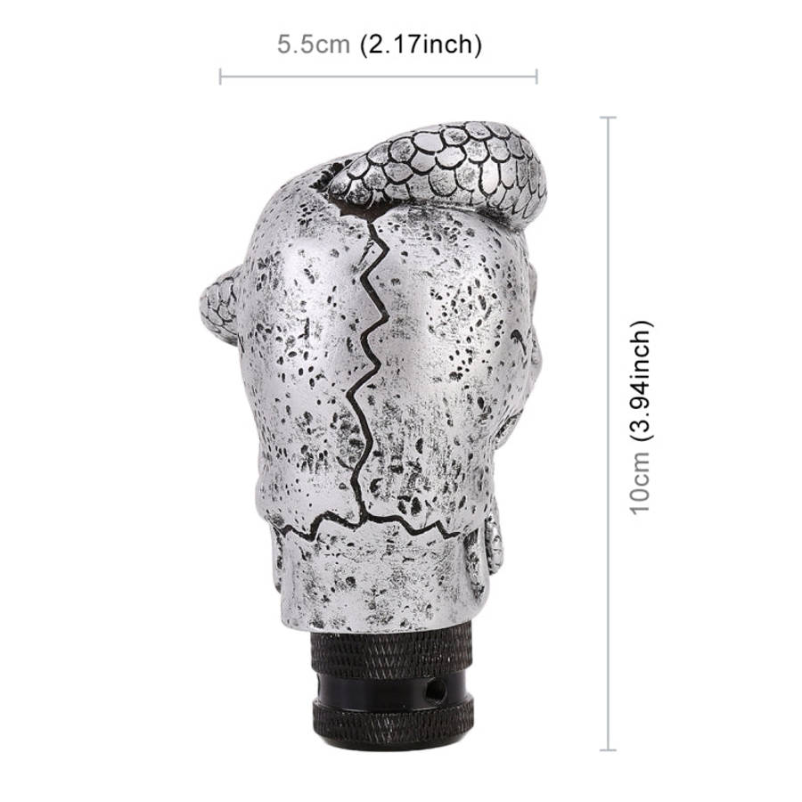LX Tandy Creative Universal Car Snake Ghost Shaped  Shifter Cover Manual Automatic Gear Shift Kno...