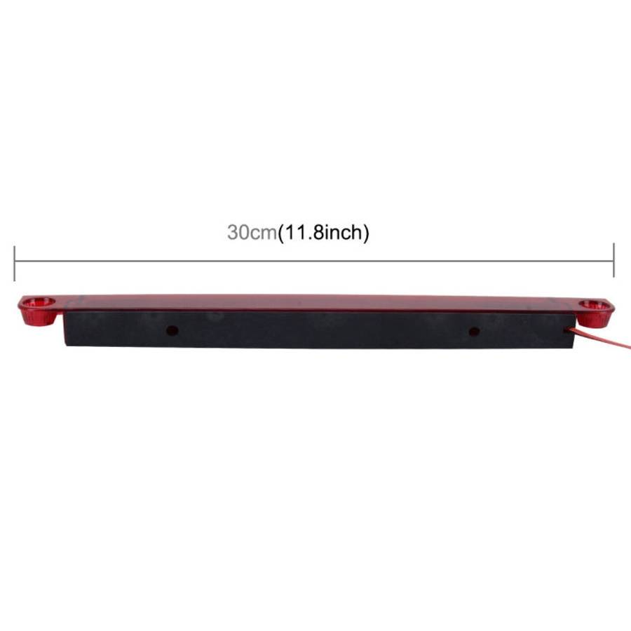 Car Auto Third Brake Light with 18 LED Lamps, DC 12V Cable Length: 80cm, With 18 LED Lamps ( Red)