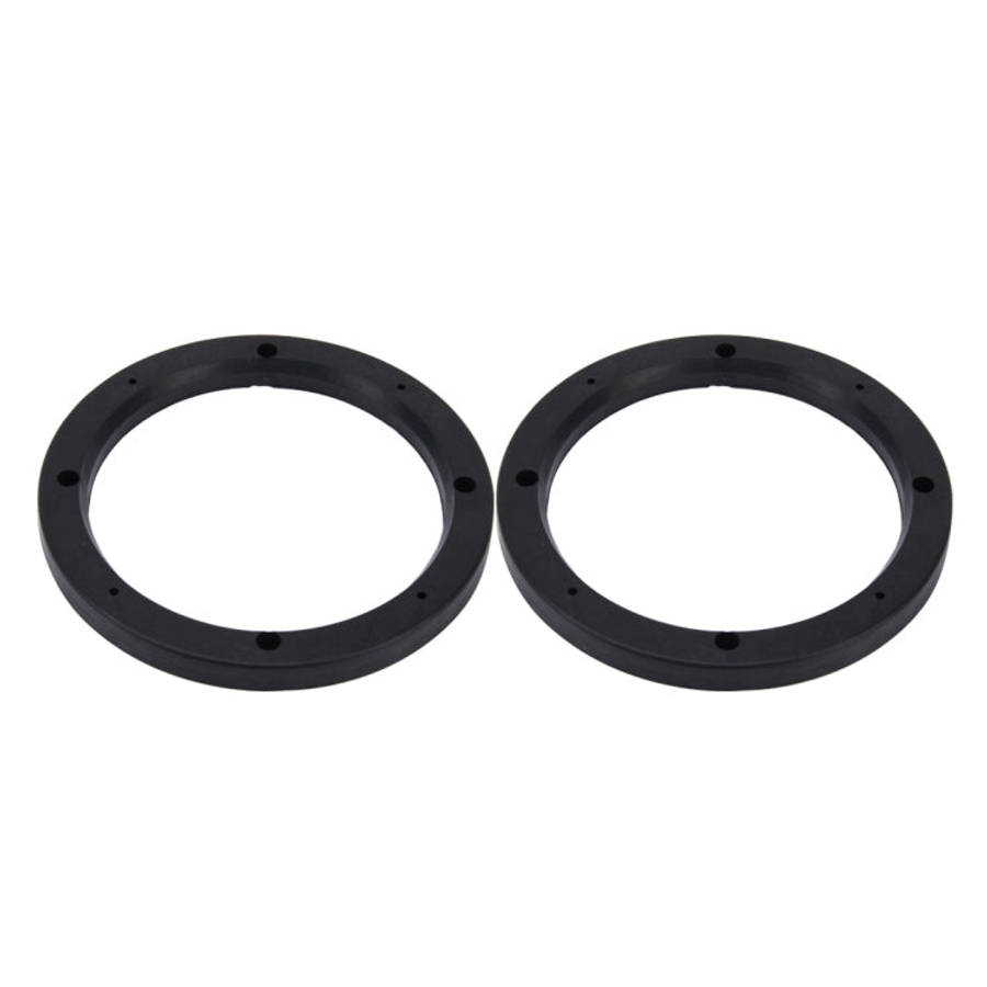 2 PCS 6.5 inch Car Auto ABS Loudspeaker Base Protection Hollow Cover Holder Mat, Inner Diameter: ...