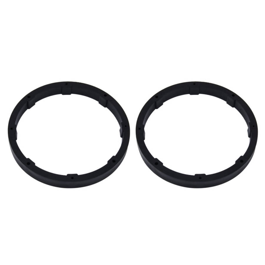 2 PCS 6.5 inch Car Auto ABS  Loudspeaker Base Protection Solid Cover Holder Mat, Inner Diameter: ...