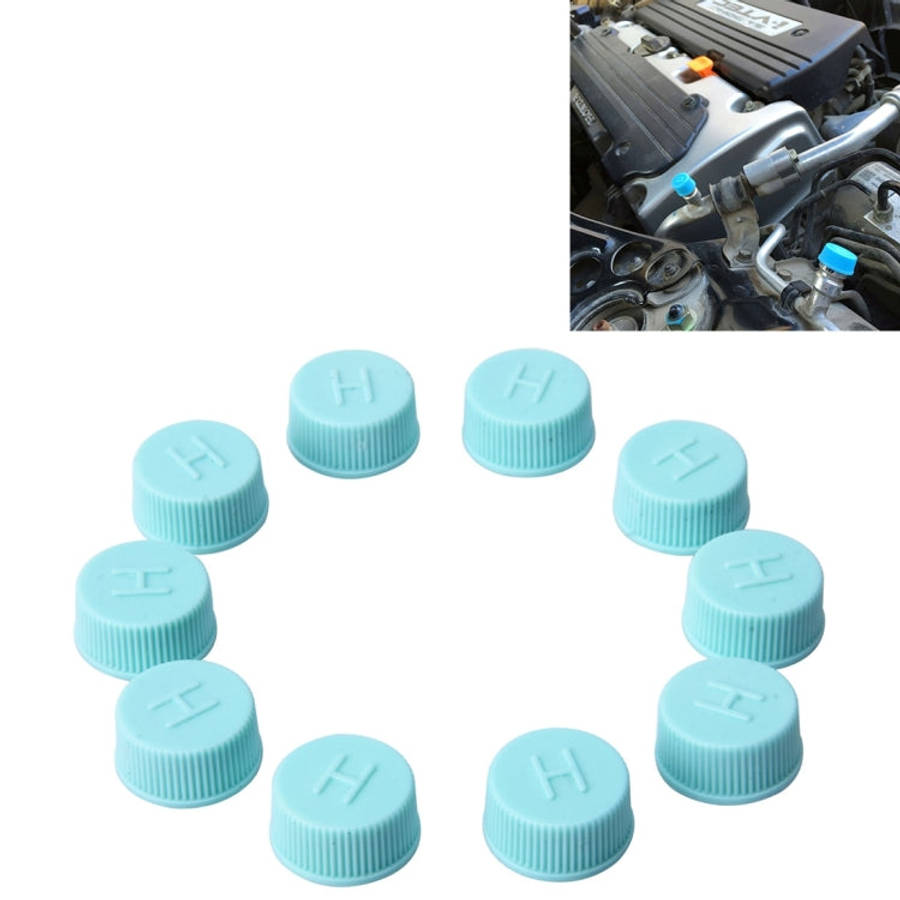 100 PCS Car Auto Universal Dustproof Air Condition High Pressure Protective Valve Cap Cover, High...