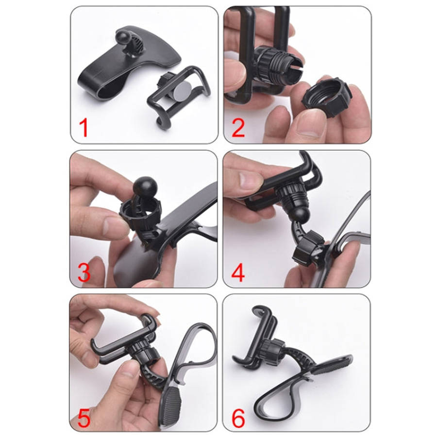 Multi-function Vehicle Navigation Frame Dashboard Car Mount Phone Holder, with Air Outlet, Phone ...
