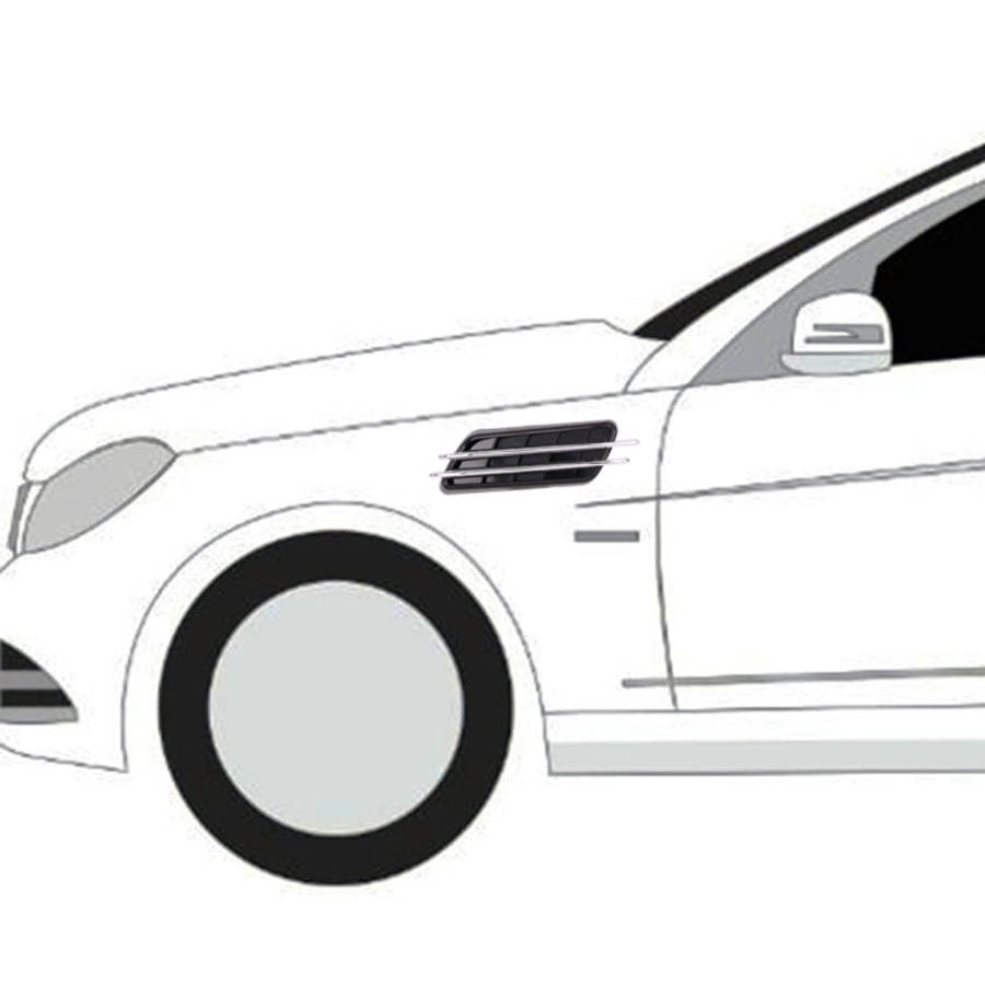 2 PCS Car-Styling Random Decorative Sticker, 6 in 1