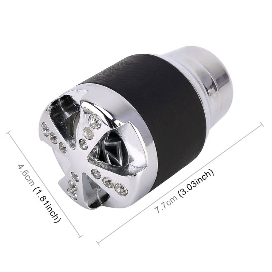 Universal Car Diamond Gear Shift Knob Modified Car Gear Shift Knob Auto Transmission Shift Lever ...