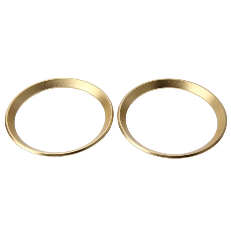 2 PCS Car Logo Decorative Circle Steering Wheel Decoration Ring Sticker Logo Car Styling Modifica...