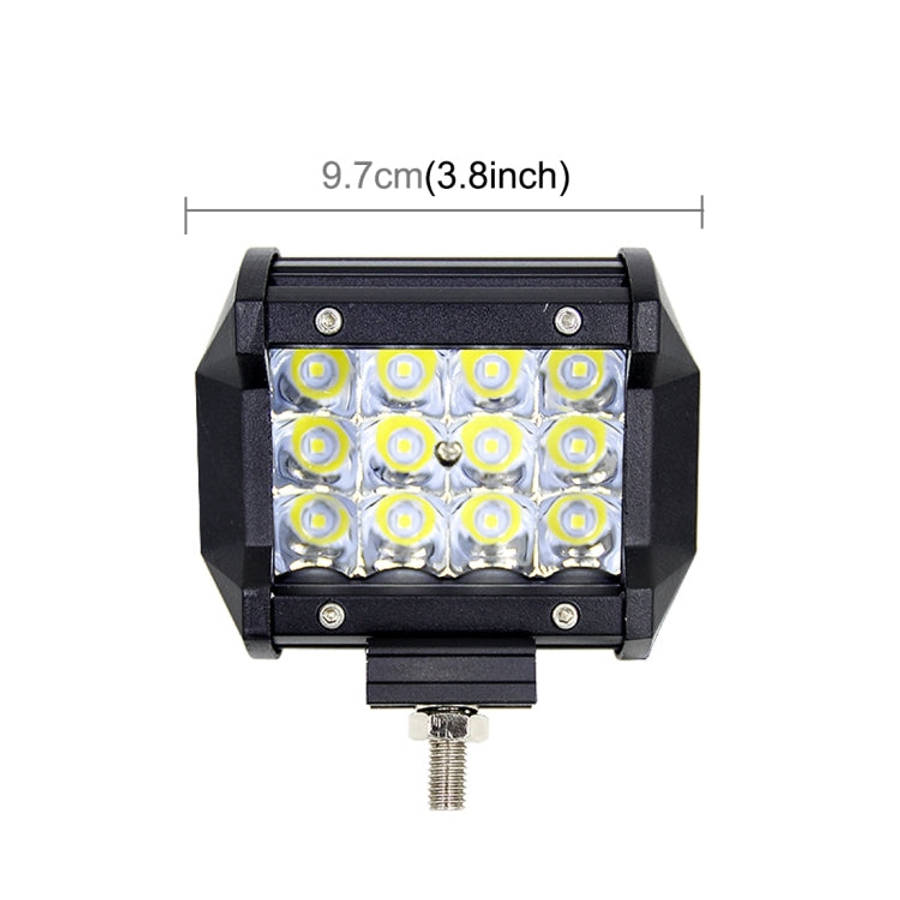 4 inch Three Rows Led Light Bar Modified Off-road Lights Roof Light Bar IP67 Waterproof 9W Conden...