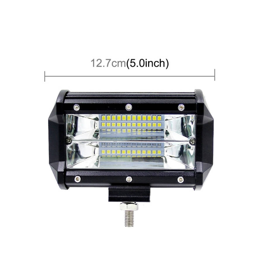 5 inch 18W 24 LED Waterproof IP67 Two Bar Modified Off-road Lights Spotlight Light Car Work Light...