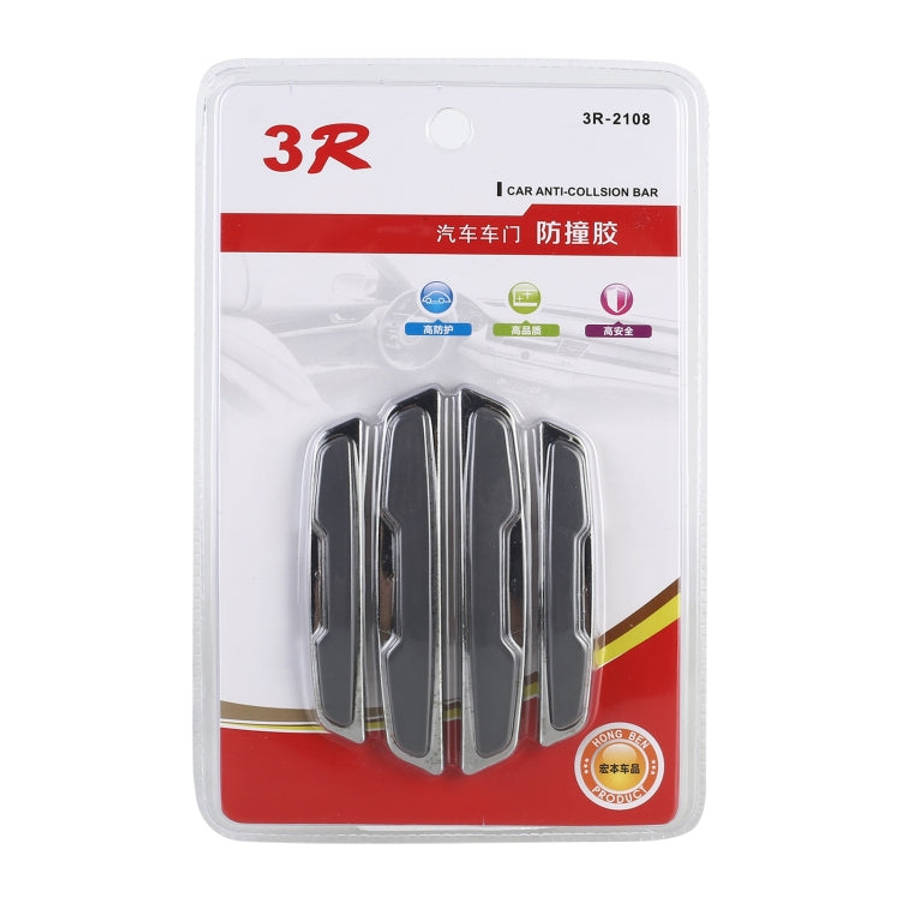 4 PCS Car Door Side Guard Anti Crash Strip Car Exterior Avoid Bumps Collsion Impact Protector Fas...