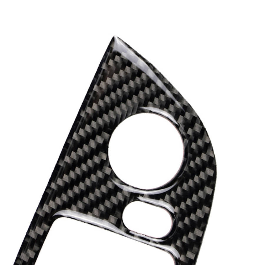 Car Carbon Fiber Window Lift Panel Without Folding Key Three Color Decorative Sticker for BMW Z4 ...