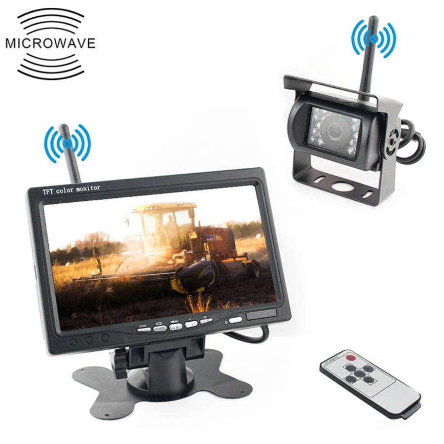 PZ-607-W1-A Wireless Single Cameras Rear View Camera Infrared Night Vision Rear View Parking Reve...