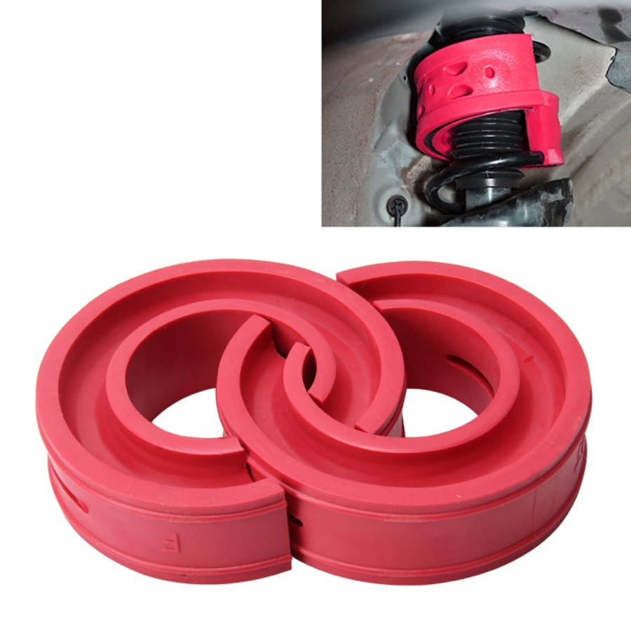 2pcs Car Auto F Type Shock Absorber Spring Bumper Power Cushion Buffer, F  Type(Spring Spacing: 1...