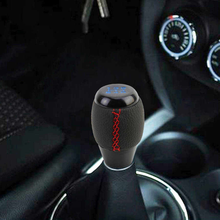 Universal Car Leather Metal Gear Shift Knob Modified Car Auto Transmission Shift Lever Knob, Shif...