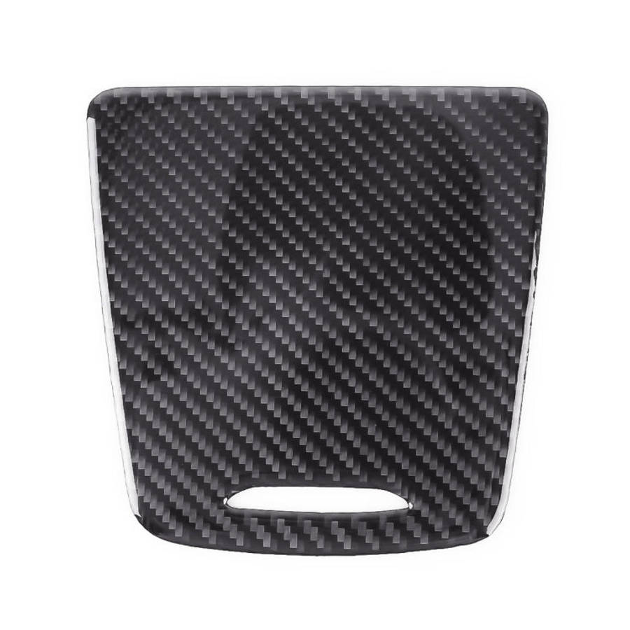 Car Carbon Fiber Storage Box Panel Decorative Sticker for Mercedes-Benz GLA 2015-2018, Storage Bo...