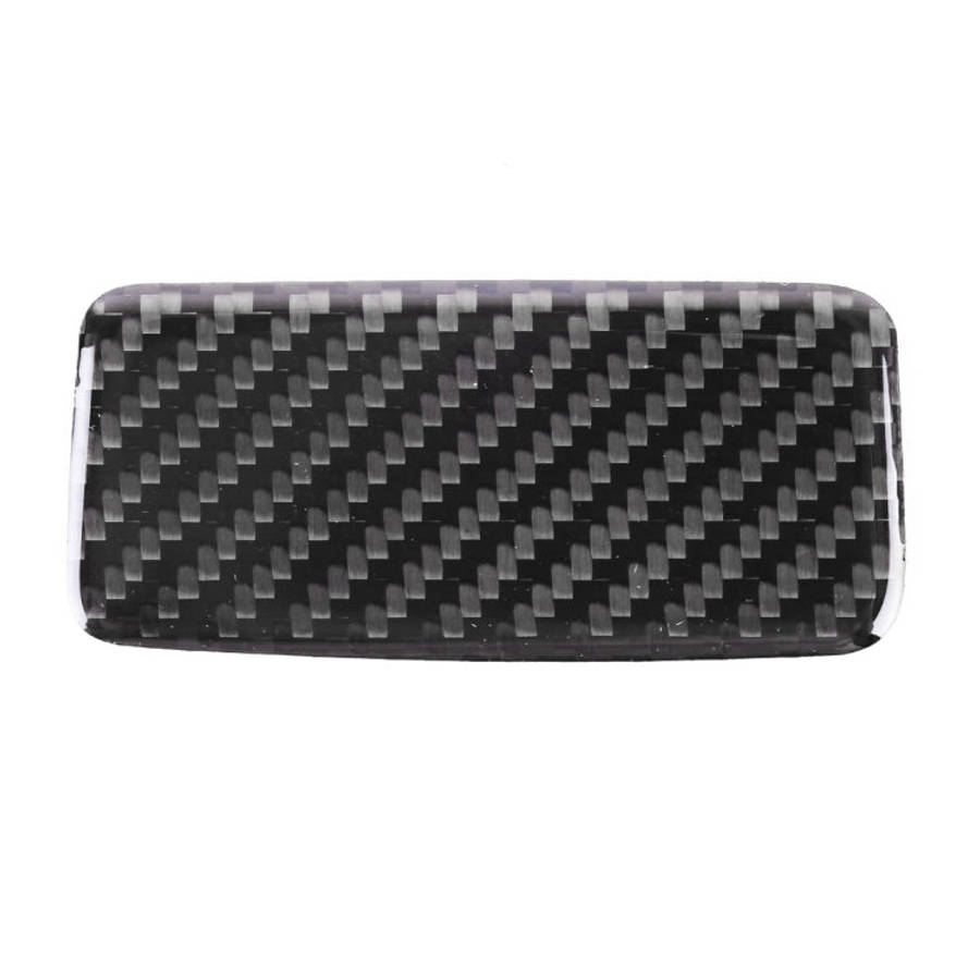 Car Carbon Fiber Central Control Storage Box Panel Decorative Sticker for Mercedes-Benz GLA 2015-...
