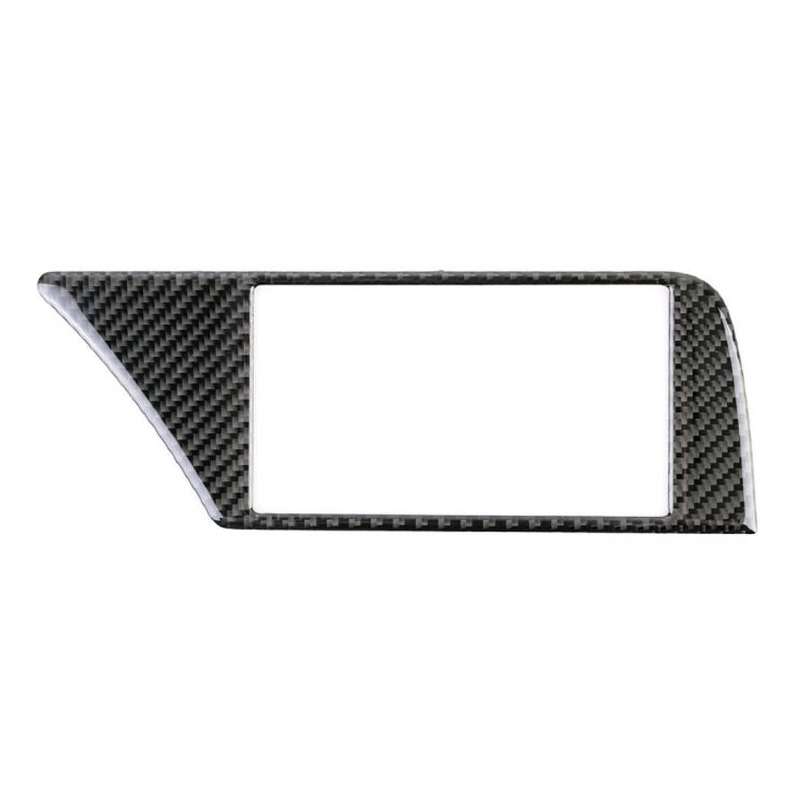 Car Carbon Fiber Inner Frame without Navigation Decorative Sticker for Audi A4L / A5 / Q5 2009-20...