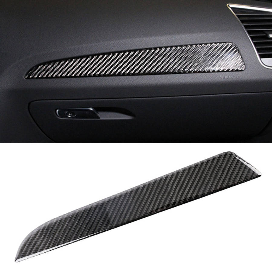 Car Carbon Fiber Dashboard Decorative Sticker for Audi A4L / A5 / Q5 2009-2016, Dashboard