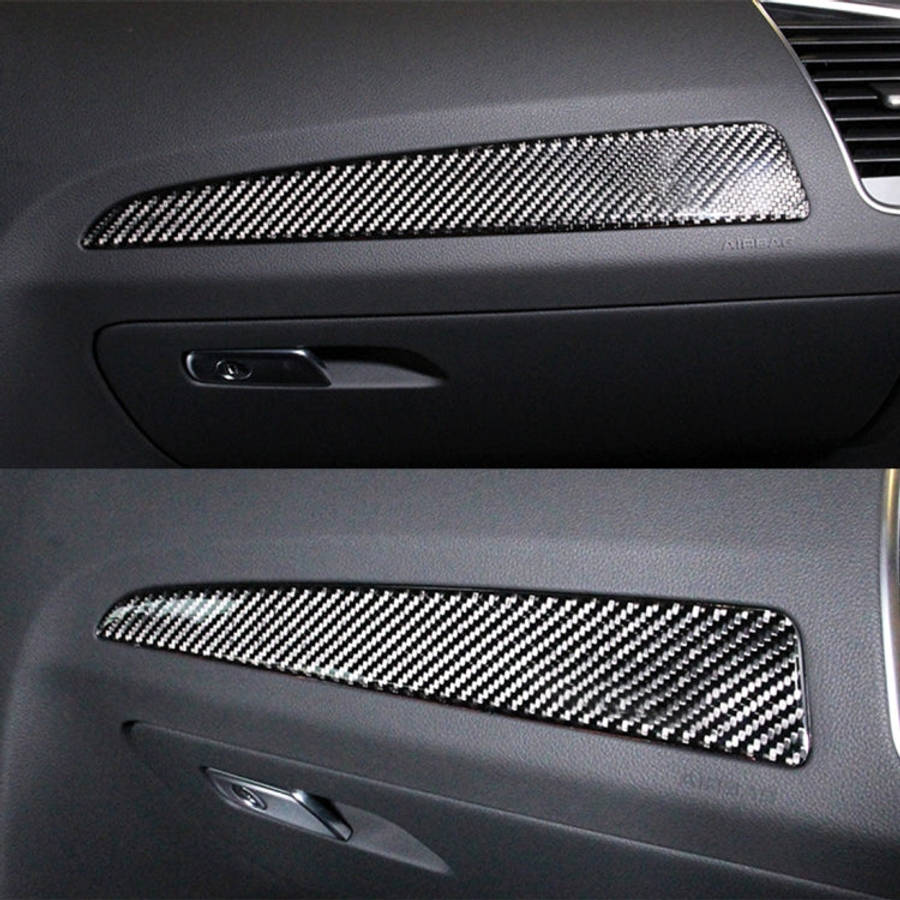 Car Carbon Fiber Dashboard Decorative Sticker for Audi A4L / A5 / Q5 2009-2016, Dashboard