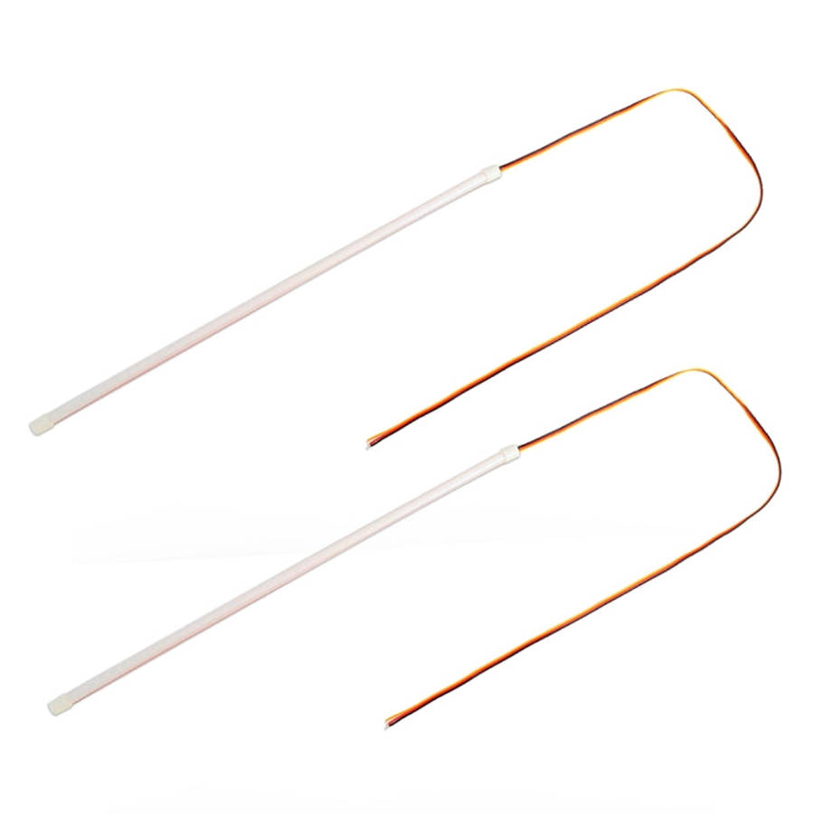 2 PCS 60cm DC12V 5W Ultra-thin Car Auto Double Colors Turn Lights / Running Lights (Turn Lights: ...