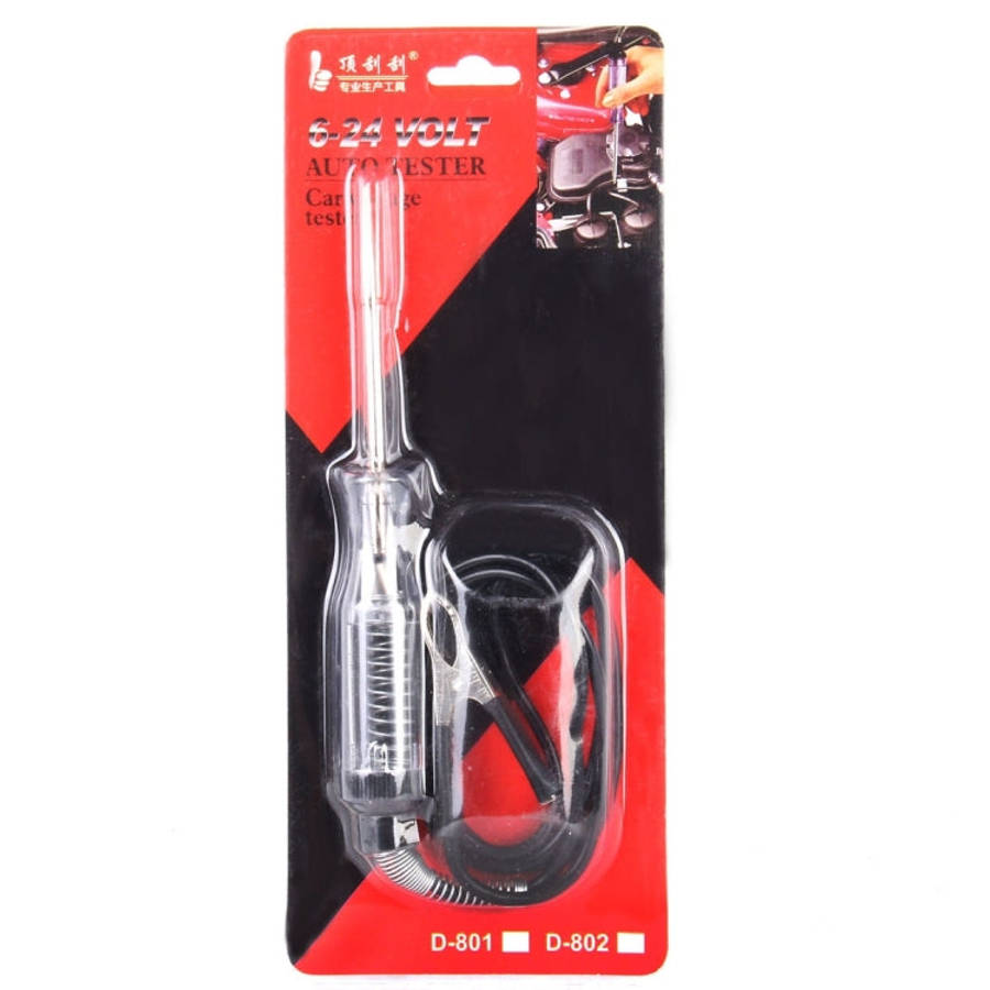 1M Car Voltage Circuit Tester for 6-24V DC Long Systems Probe Continuity Test Light, Car Voltage ...