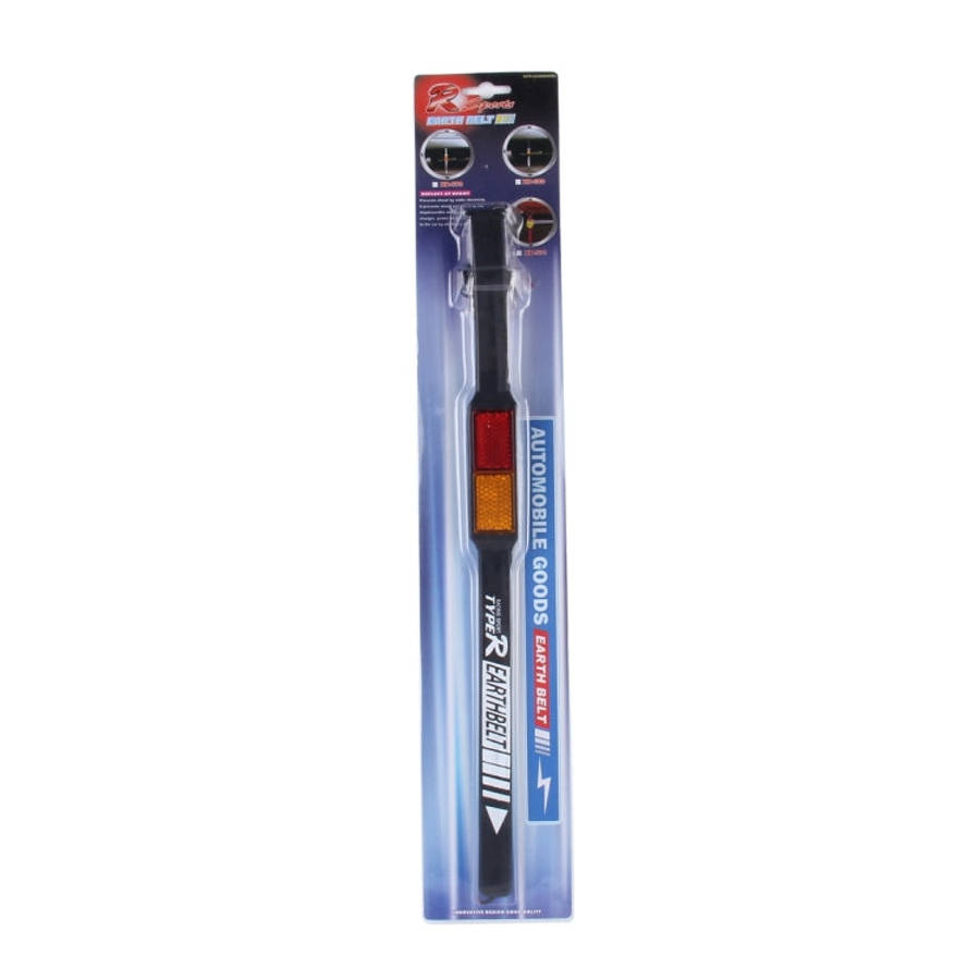 Vehicle Car Anti Static Strap Earth Belt Ground Wire Strap Reflective Random Color Delivery, C...