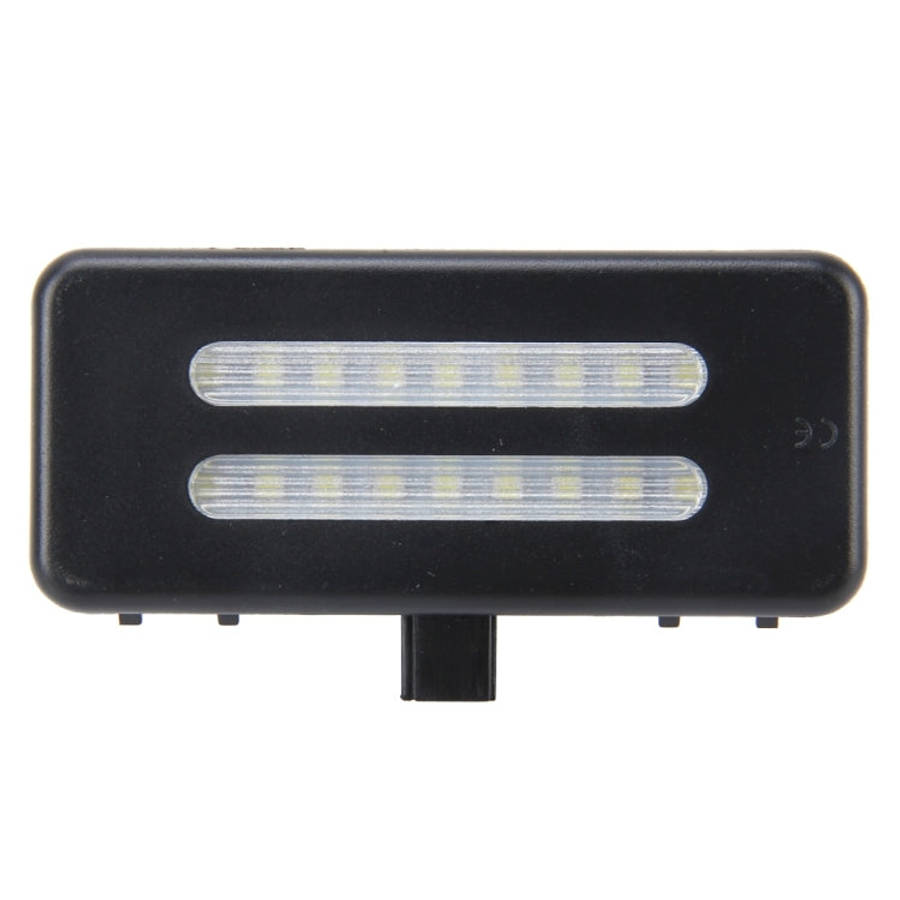 2 PCS White Light Car LED Vanity Mirror Lamp Lights with 18 SMD-3528 Lamps for BMW E60/ E60N/ E61...