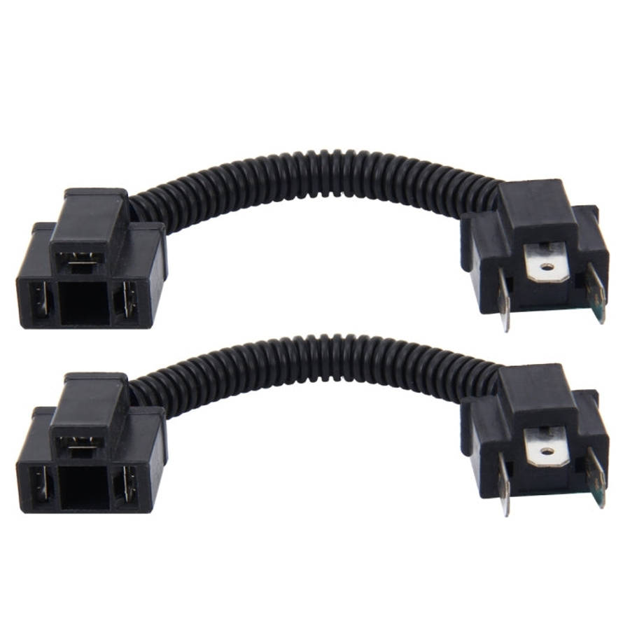 2 PCS H4 Car HID Xenon Headlight Male to Female Conversion Cable, H4