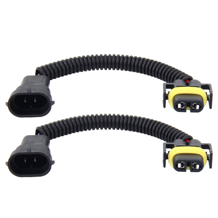 2 PCS H11 Car HID Xenon Headlight Male to Female Conversion Cable, H11