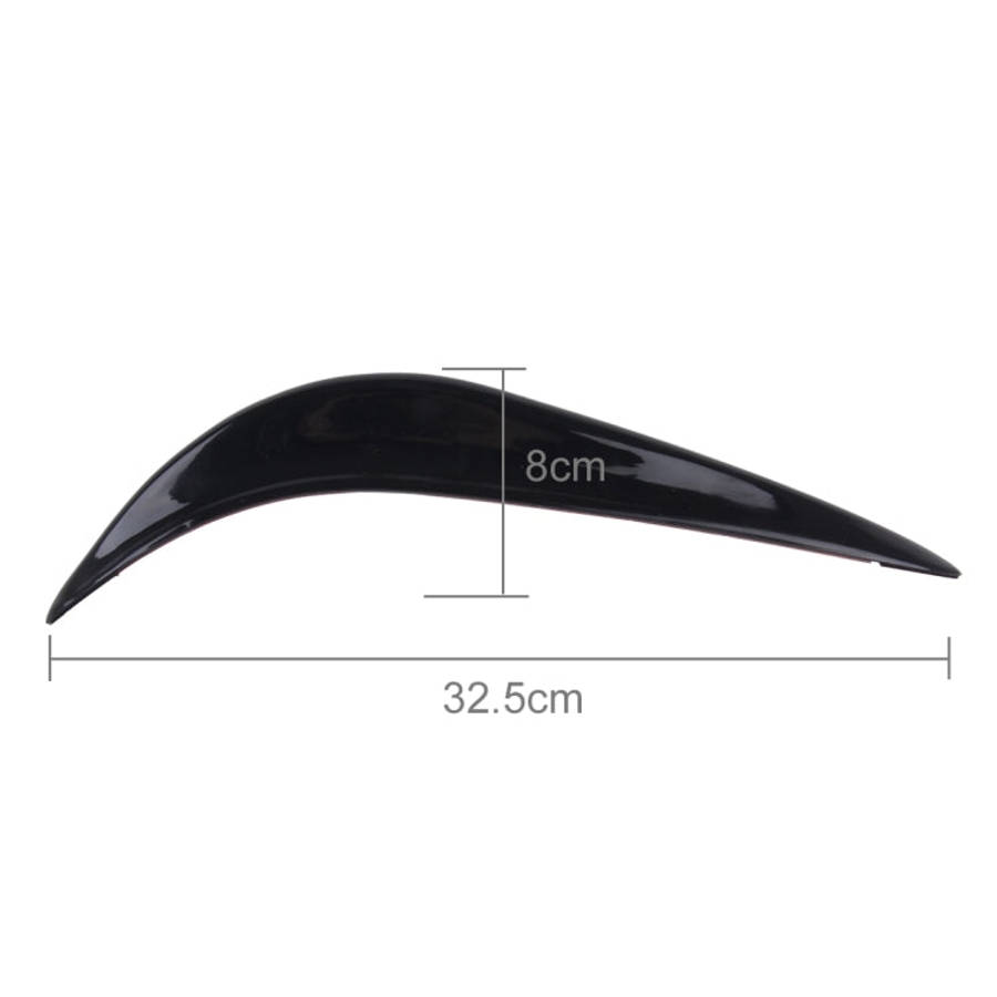 2 PCS YI-237 Universal Car Body Bumper Guard Protector Sticker Turning Guard/Car Crash Bar Bumper...