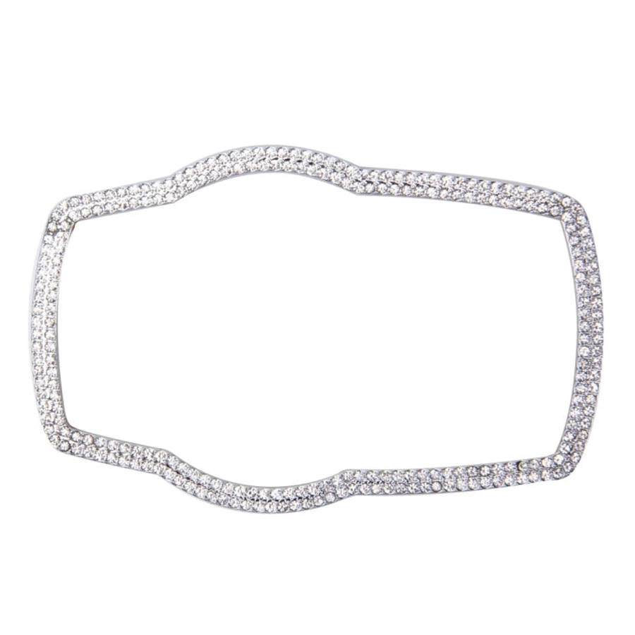 Car Aluminum Steering Wheel Decoration Ring with Diamonds For BMW