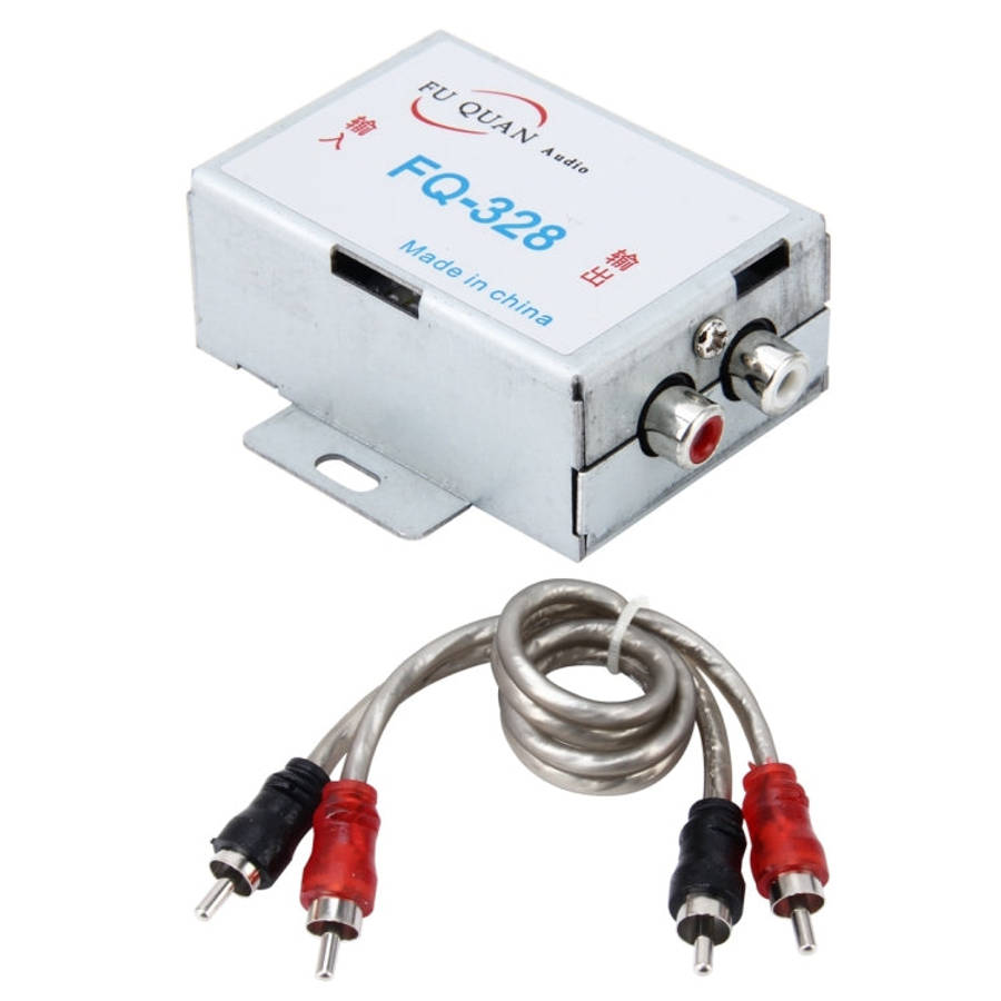 FQ-328 3.5mm Car RCA Amplifier Audio Noise Filter, FQ-328