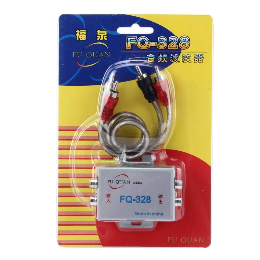 FQ-328 3.5mm Car RCA Amplifier Audio Noise Filter, FQ-328