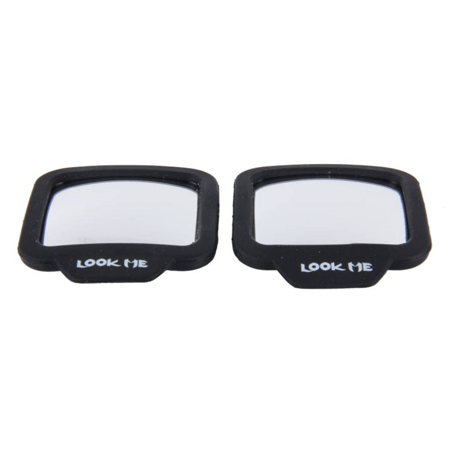 2 PCS 270 Degree Wide-angle Lens Magnetic Adjustable Rear View Mirror, 270 Degree Wide-angle Mirror
