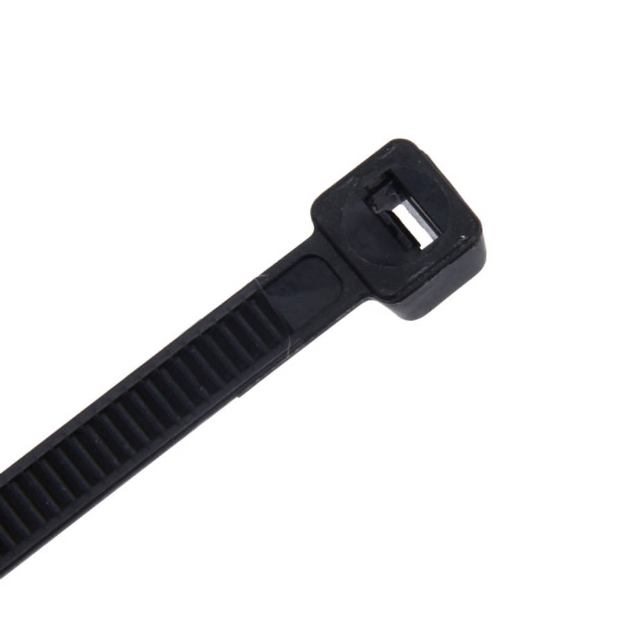 500 PCS 5mm*250mm Nylon Cable Ties, 5mm*250mm Black, 5mm*250mm White