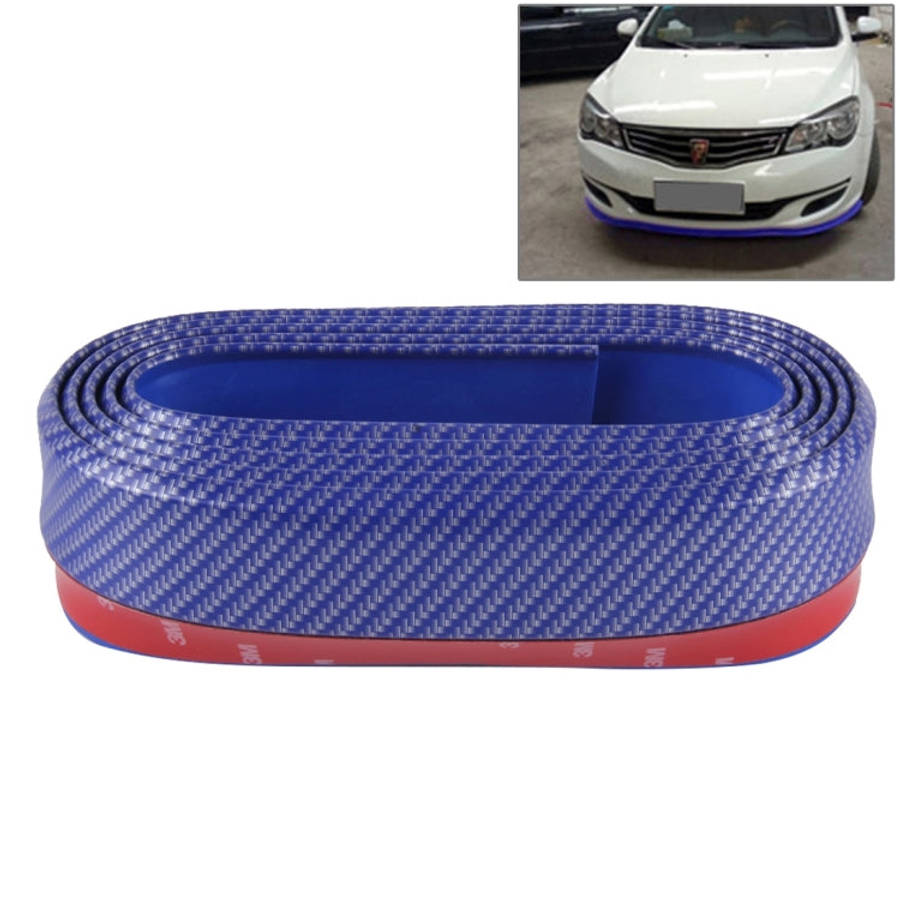 Universal 1.5m Car Front Bumper Lip Splitter Spoiler Skirt Adhesive Protector, 1.5m