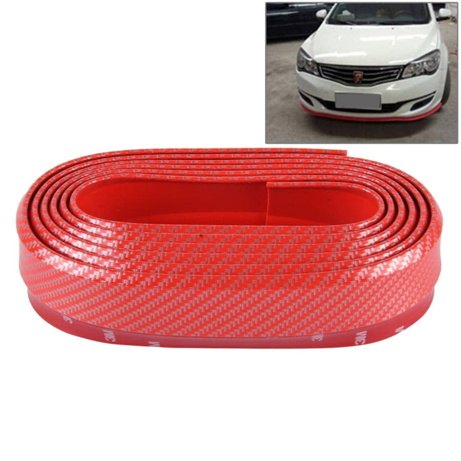 Universal 1.5m Car Front Bumper Lip Splitter Spoiler Skirt Adhesive Protector, 1.5m