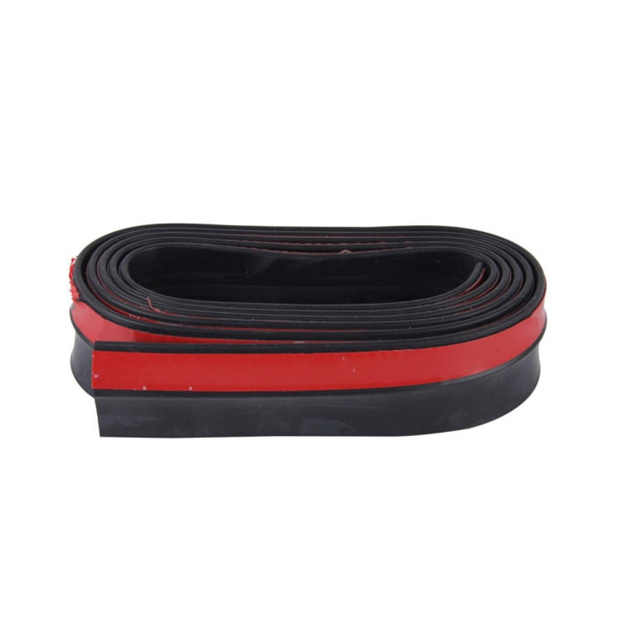 Universal 2.5m Car Front Bumper Lip Splitter Spoiler Skirt Adhesive Protector, 2.5m