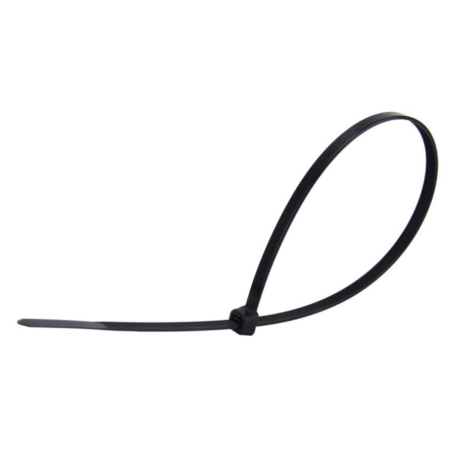 250pcs /Pack 5mm*300mm Nylon Cable Ties, 5mm*300mm Black, 5mm*300mm White