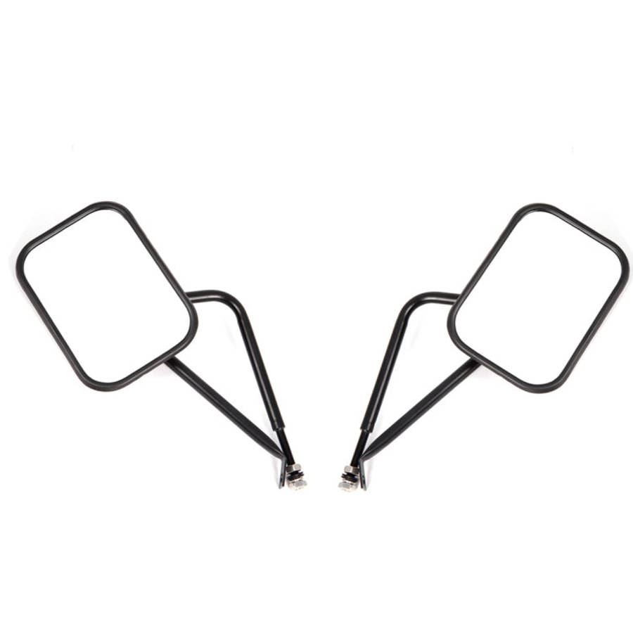 2 PCS Car Door Off Side View Mirror Rectangular Reversing Mirrors for Jeep Wrangler JL 2018, For ...