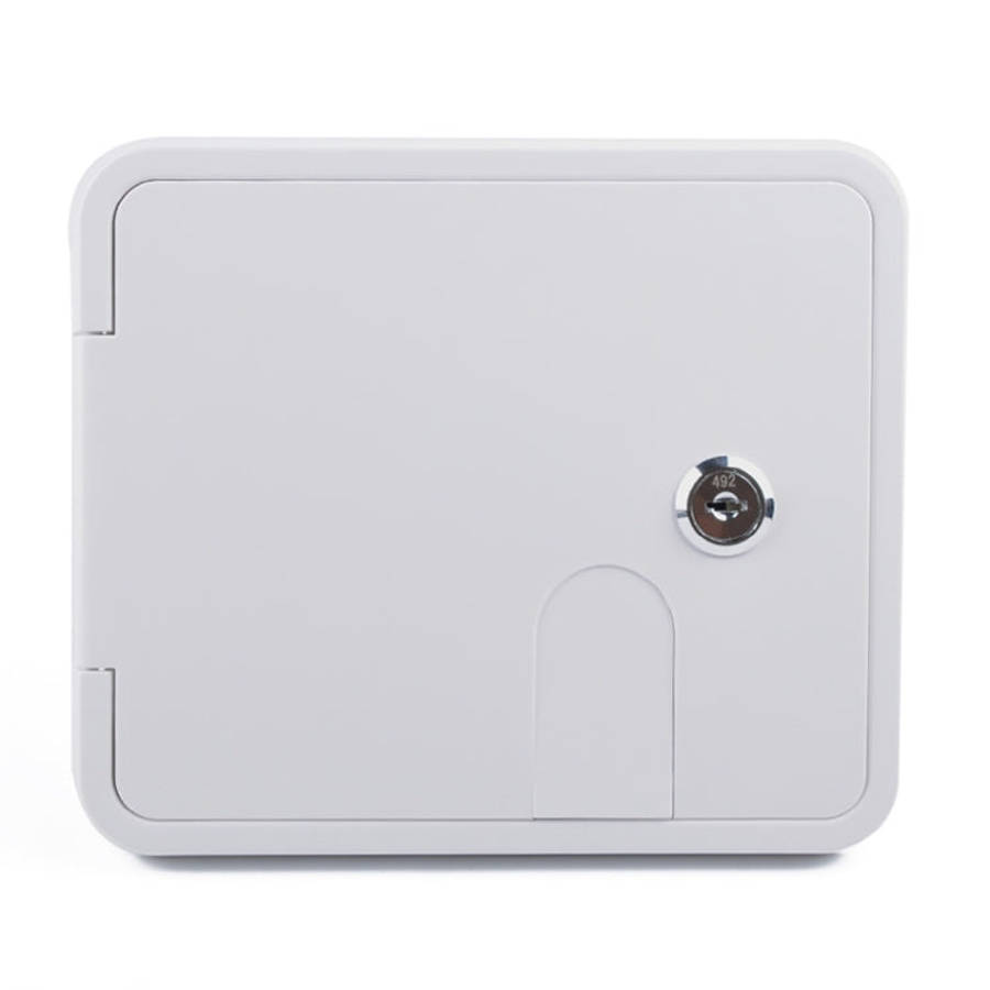 White Water Inlet Integrated Fill Dish Hatch Lock for RV Trailer Camper, A1063