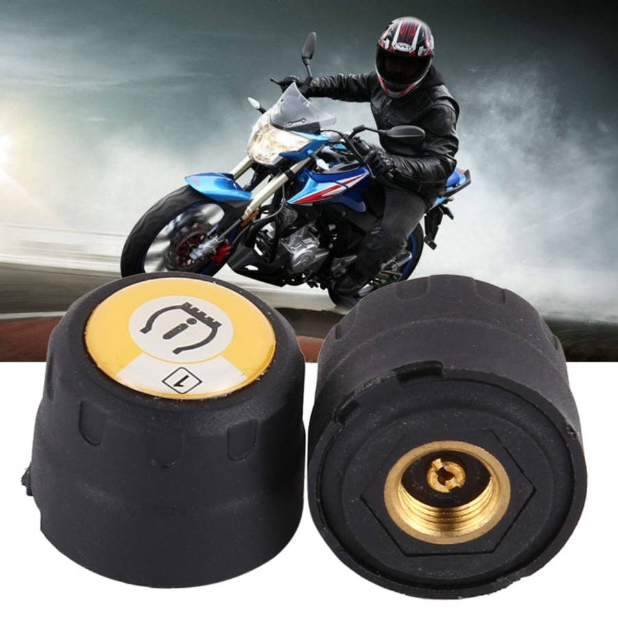 Motorcycle Bluetooth Tire Pressure Monitoring System TPMS Mobile Phone APP Detection 2 External S...