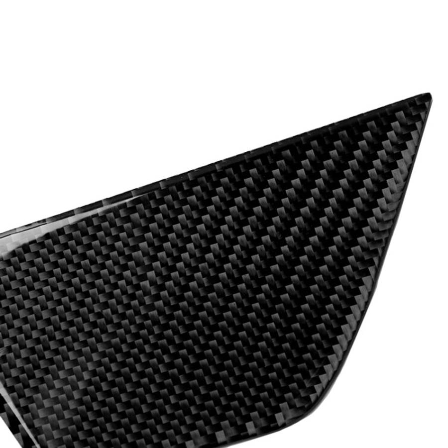 2 PCS German Flag Car Carbon Fiber Right Drive Seat Adjustment Panel Decorative Sticker for Merce...