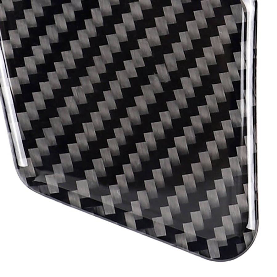 4 PCS Car Solid Color Carbon Fiber Door Inner Handle Wrist Panel Decorative Sticker for Mercedes-...