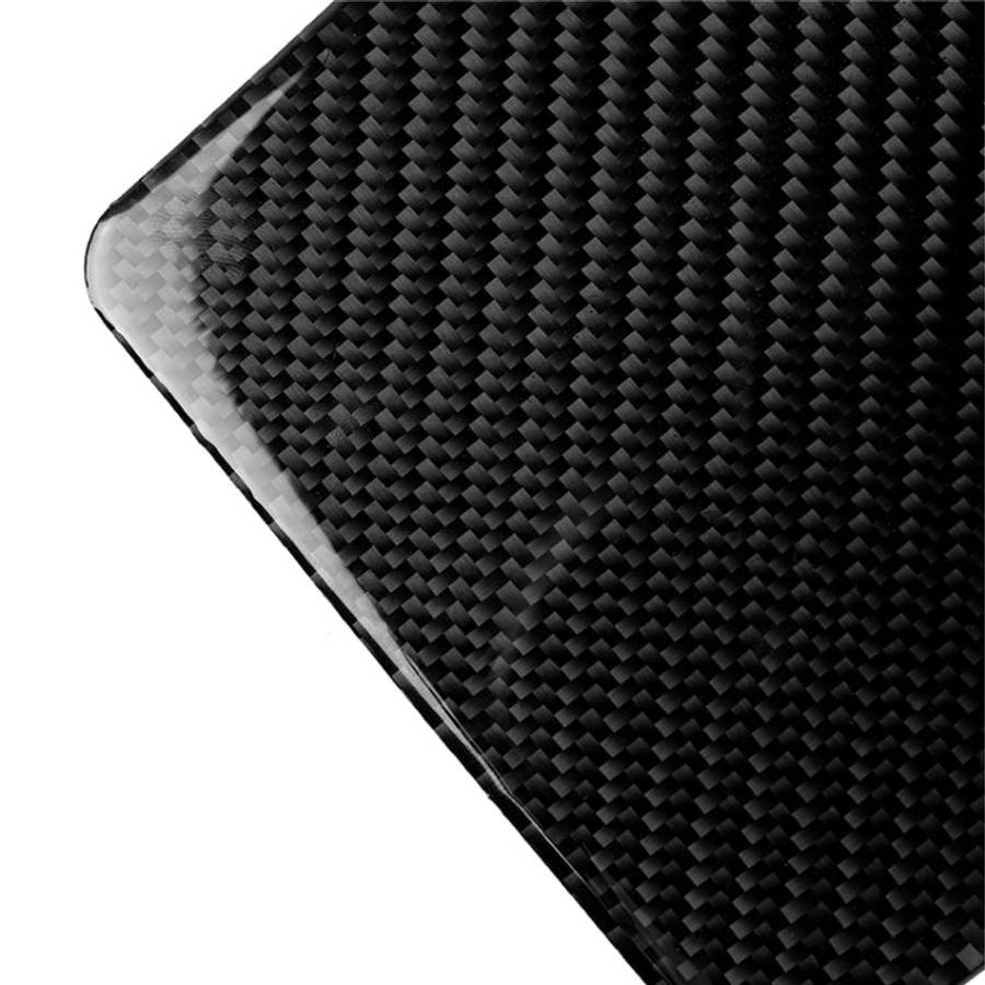 Car German Flag Carbon Fiber Console Navigation Panel Decorative Sticker for Mercedes-Benz W204 C...