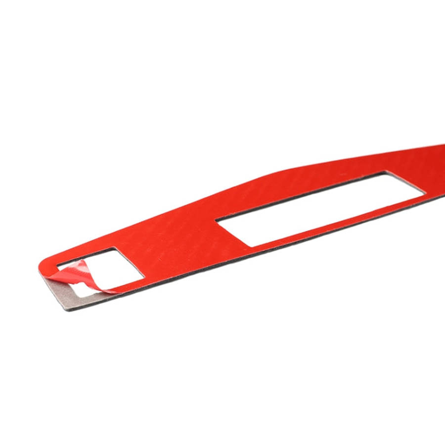 Car Carbon Fiber Center Console Panel Decorative Sticker for Mercedes-Benz W204 C Class 2007-2010...